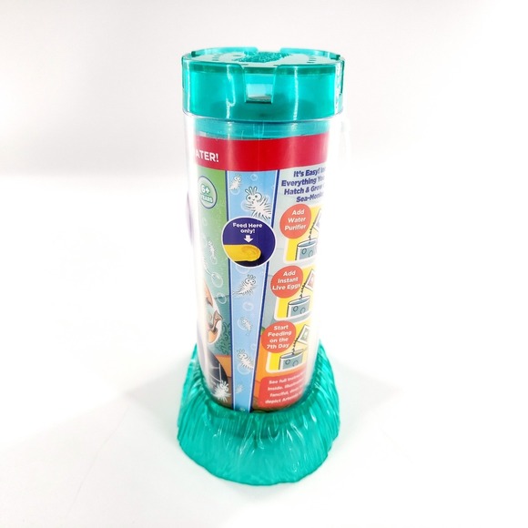 Sea Monkeys Neon Ocean-Zoo Marine Aquarium Toy Kit Brand New Sealed - Picture 2 of 5